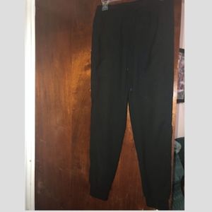 Black Casual Versatile Pants